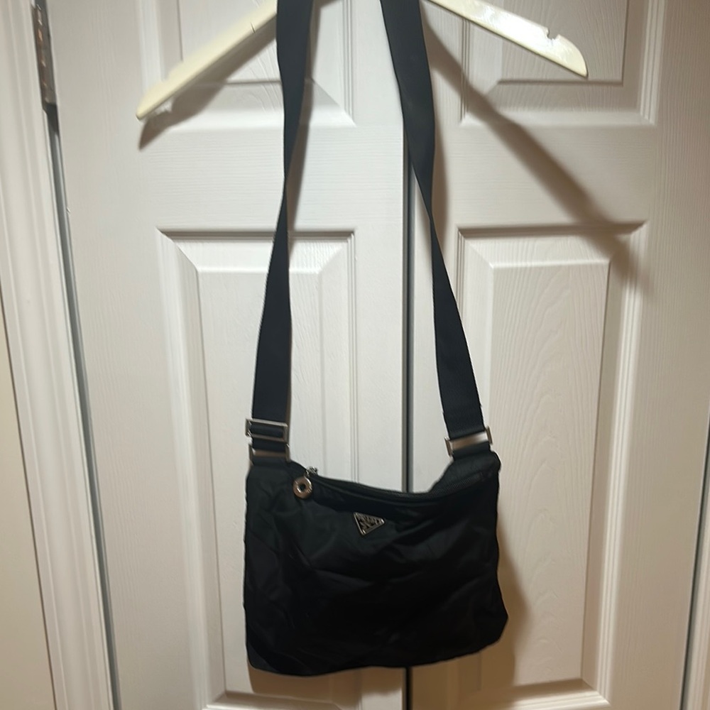 Prada Black Crossbody Bag with Sleek Design